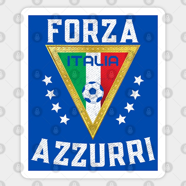 Forza Azzurri Italia Magnet by Ruffeli